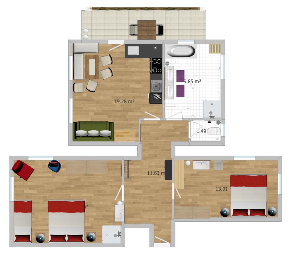 Landhaus Fingerhof 플라차우 외부 사진